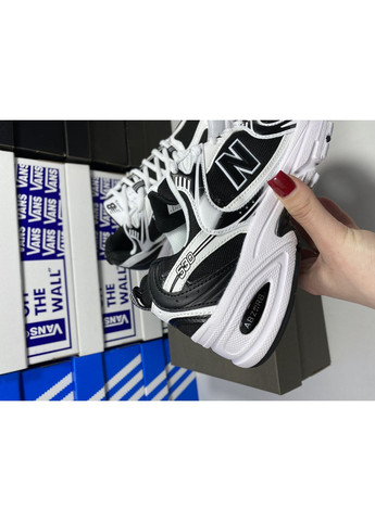 Чорні Осінні кросівки чоловічі new balance 530 white black нью беланс 530 No Brand