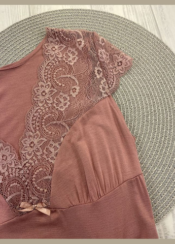 Рубашка ночная с кружевом женская Roksana (327738296)