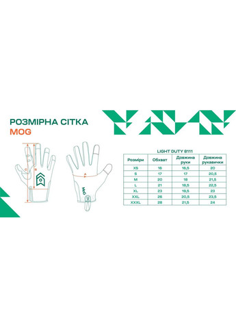 Рукавички Target ight Duty Wolf Grey MOG (370140848)