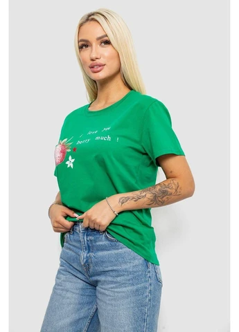 Футболка женская с принтом,, 221R5066 No Brand - (396276401)