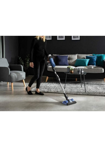 Пылесос вертикальный X-Force Flex 9.60 Aqua RH20C0WO, 0.4л, 18В, автономность макс. 45 мин., сине-серебряный Rowenta (362668940)