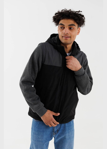 Черная демисезонная куртка мужская 3049 черный (2000990286918d) shop (2000990286918) Demos