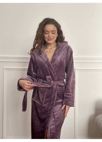 Халат женский домашний теплый No Brand (370300538)