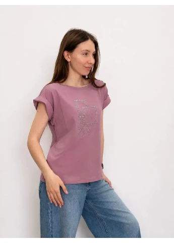 Женская футболка с укороченным рукавом Желтый M (6568) Pink Daisy - (399346280)