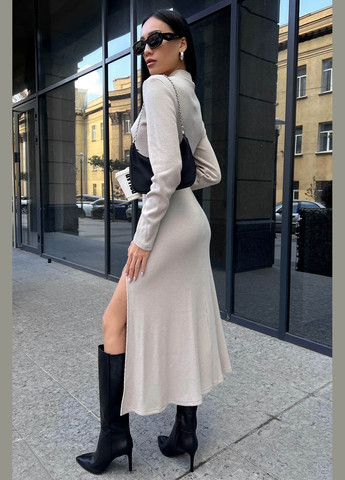 Бежева повсякденний, кежуал сукня футляр Liton