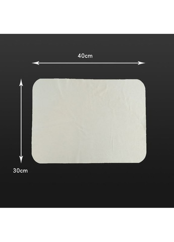 Тряпка для сушки кузова авто из искусственной замши 30*40 см 10 шт. Lesko (360505024)