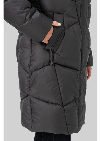 Графитовое зимнее Женское зимнее пальто-пуховик Миллори All Posa (ap102559p) A'll Posa