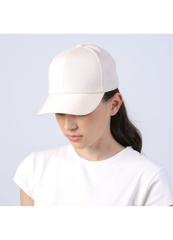 Бейсболка з регулятором жіноча котон бежева ІДУН LuckyLOOK 849-006 (341302440)
