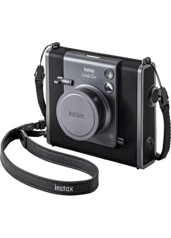 Набір камера миттєвого друку Instax WIDE Evo Black + чохол + фотоальбом 28 + фотоплівка 20 шт. Fujifilm (364204291)