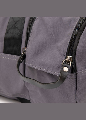 Спортивная текстильная сумка с карманами для обуви и коврика с ремешком серый (sku_20641) No Brand (328922300)