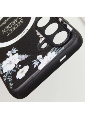 Чохол TPU+PC Secret Garden з MagFit для Samsung Galaxy S24+ Чорний Epik (376893825)