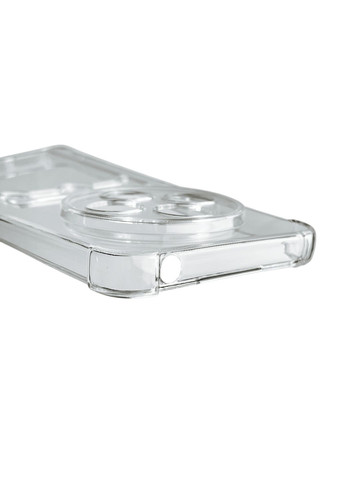 Чехол для Redmi 14C с бронь углами с карманом для карточек k-pop на сяоми редми 14с прозрачный Xiaomi (366020096)