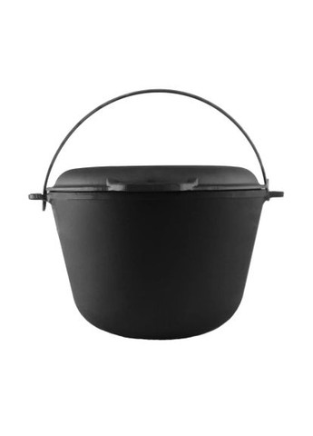 Котел туристический чугунный с крышкой-сковородкой 8 л (KT08-2) Brizoll чавунний з кришкою-сковородою 8 л (370892251)