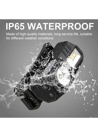 Фонарь налобный T131-XPE+3SMD (белый,красный,синий,зеленый)с сенсорным управлением клипса магнит Li-Ion аккумулятор Type-C No Brand (371906460)