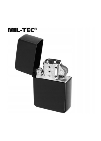 Бензинова запальничка Mil-Tec US Чорна (15224002-2929200) Atomic (292132121)