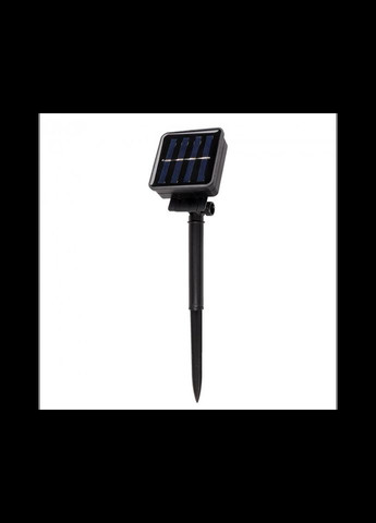 Гірлянда садова вулична роса БІЛА ХОЛОДНА 200 led 20м на сонячній батареї білий промені роси Po Fanu (301764978)