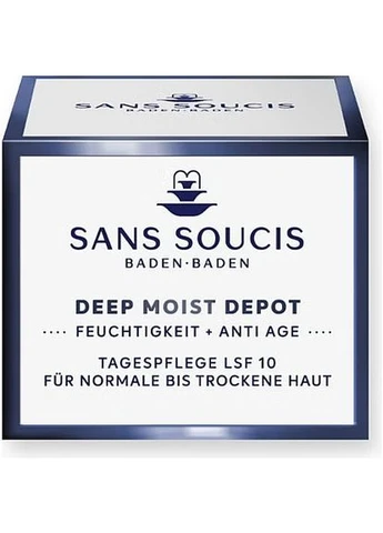 Sans Soucis Увлажняющий дневной крем, SPF 10 Deep Moist Depot Day Cream 50ml (2-1251162) — Крем, Германия (380128744)