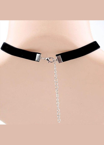 Шикарний чокер з чорним серцем серце в стилі панк готика No Brand (346125135)