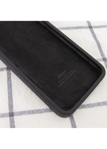Чехол Silicone Case Square Full Camera Protective (AA) для Apple iPhone 11 (6.1\") Черный Epik (373257561)