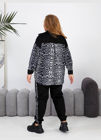 Женский костюм блуза и брюки цвет бежевый New Trend (304647296)