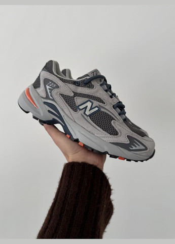 Серые демисезонные кроссовки мужские и женские new balance 725 grey | нью беланс 725 серые No Brand
