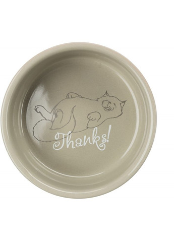 Миска для котів Thanks for Service керамічна 300 мл/11 см Trixie (355252782)