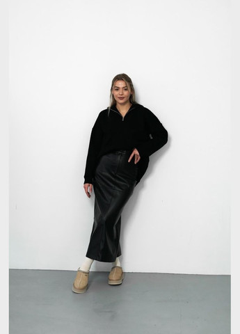 Спідниця міді з екошкіри Twice (297983573)