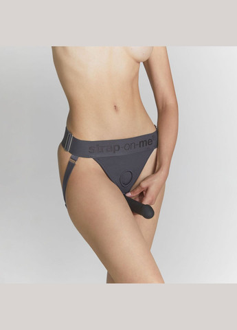 Трусики для страпона HARNAIS LINGERIE UNIQUE, One Size, сірі - CherryLove Strap-On-Me (339867193)
