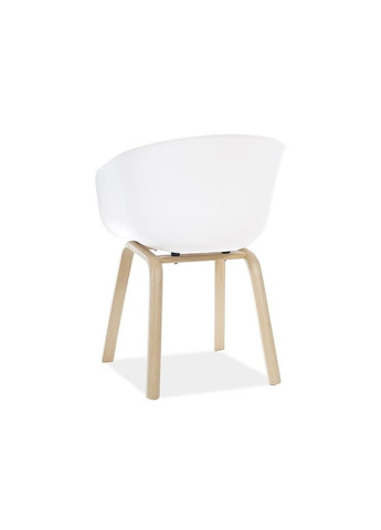 Стілець EGO дуб метал каркас/білий EGOBUB Signal (372178198)