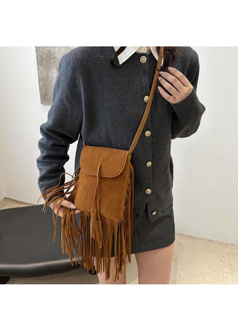 Жіноча стильна сумка з бахромою P2-9333C Lilly (369892919)