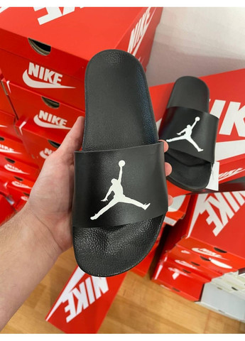 Чорні Осінні кросівки чоловічі nike jordan black white найк аір джордан No Brand