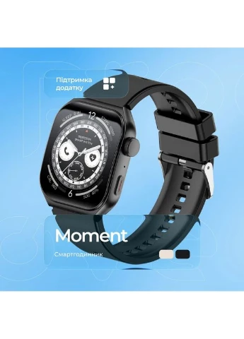 Смарт Годинник Moment Black Proove (396528846)