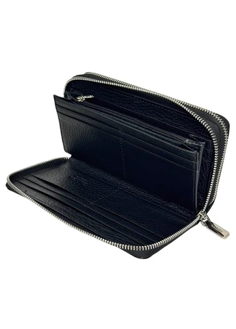Клатч натуральная кожа черный SI-705 black Balisa (398959286)