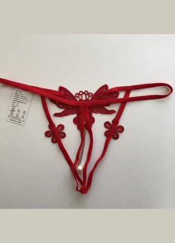Сексуальные трусики с разрезом и подвеской с жемчужиной (арт.8075) No Brand (346121354)