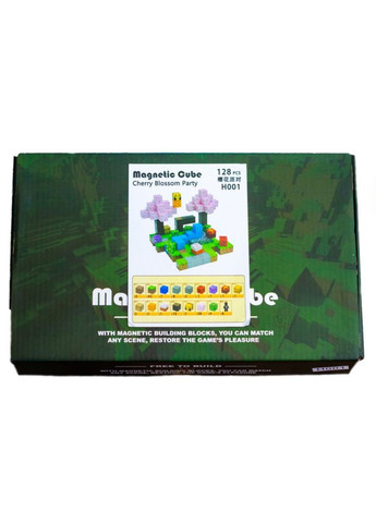 Конструктор Magnetic Cube Вечірка із сакурами 128шт (2104618679) No Brand (357209813)
