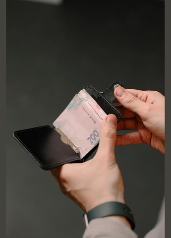 Затискач для купюр із натуральної гладкої шкіри SR012 ( ) SKILL (323204081)