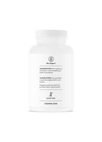 Улучшенное средство для поддержки костей (Advanced Bone Support) 120 капсул Thorne Research (361115875)