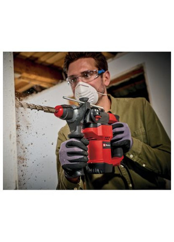 Перфоратор TC-RH 28 3F, 950 Вт, SDS+, бочковый, 3.5 Дж, 990 об/мин, кейс (4258002) Einhell 990 о, 3.5 Дж, бочковий, SDS+, 950 Вт, TC-RH 28 3F (358067039)