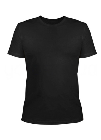 Черная футболка мужская м.45 с коротким рукавом Ярослав
