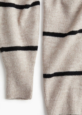 Серо-бежевый демисезонный кардиган H&M