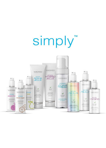 Лубрикант гипоалергенный Wicked Simply Aqua Special Edition с экстрактом оливы, 120 мл Wicked Sensual Care (298936493)