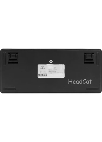 Беспроводная игровая механическая клавиатура F75 Black web 2.4G/Bluetooth/Кабель Aula (378053770)