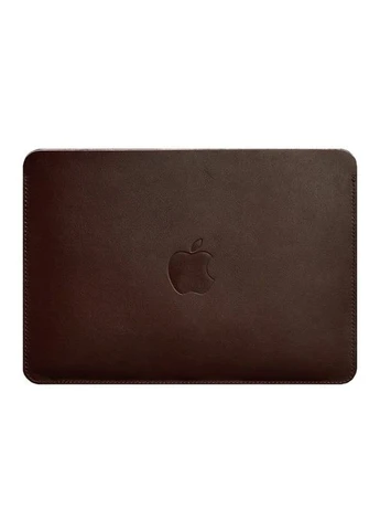 Чехол для MacBook 13 дюймов из натуральной кожи, защищает от потертостей и царапин, бордовый(BB_30003380) No Brand (385419570)
