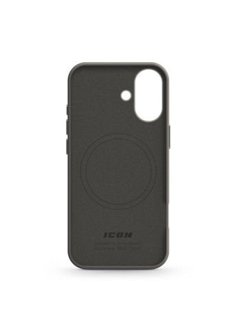 Чехол ICON2 MagSafe для Apple iPhone 16 Stone Grey (ARM81311) ArmorStandart (327883663)