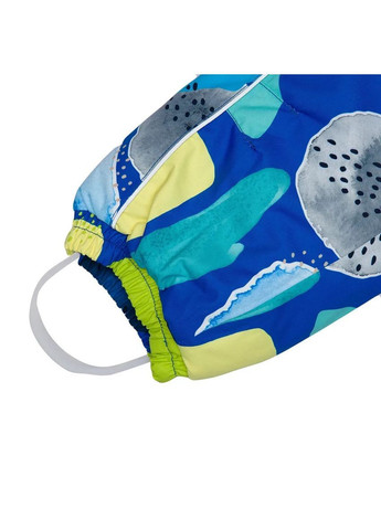 Синяя детский зимний комбинезон orion, р.80, синий с принтом () Huppa 36300030-14635-080