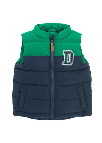 Зеленая демисезонная жилет Cool Club