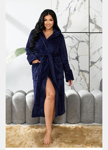 Халат махровий жіночий довгий, теплий, батал No Brand халат (306455764)