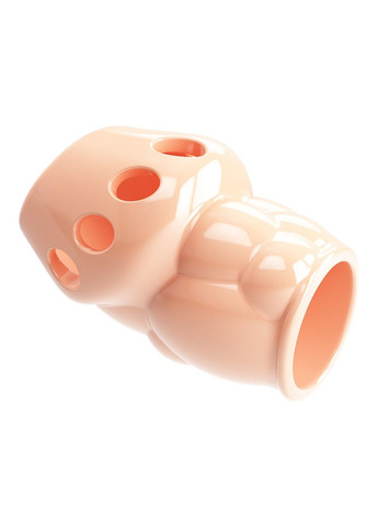 Насадка на головку пениса телесного цвета с открытой головкой и рельефом утолщитель члена LyBaile (317747910)