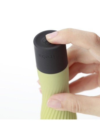 Вібратор ZEN Matcha з ребристою поверхнею Iroha (316252046)