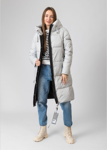 Серый зимний Пуховик Peercat